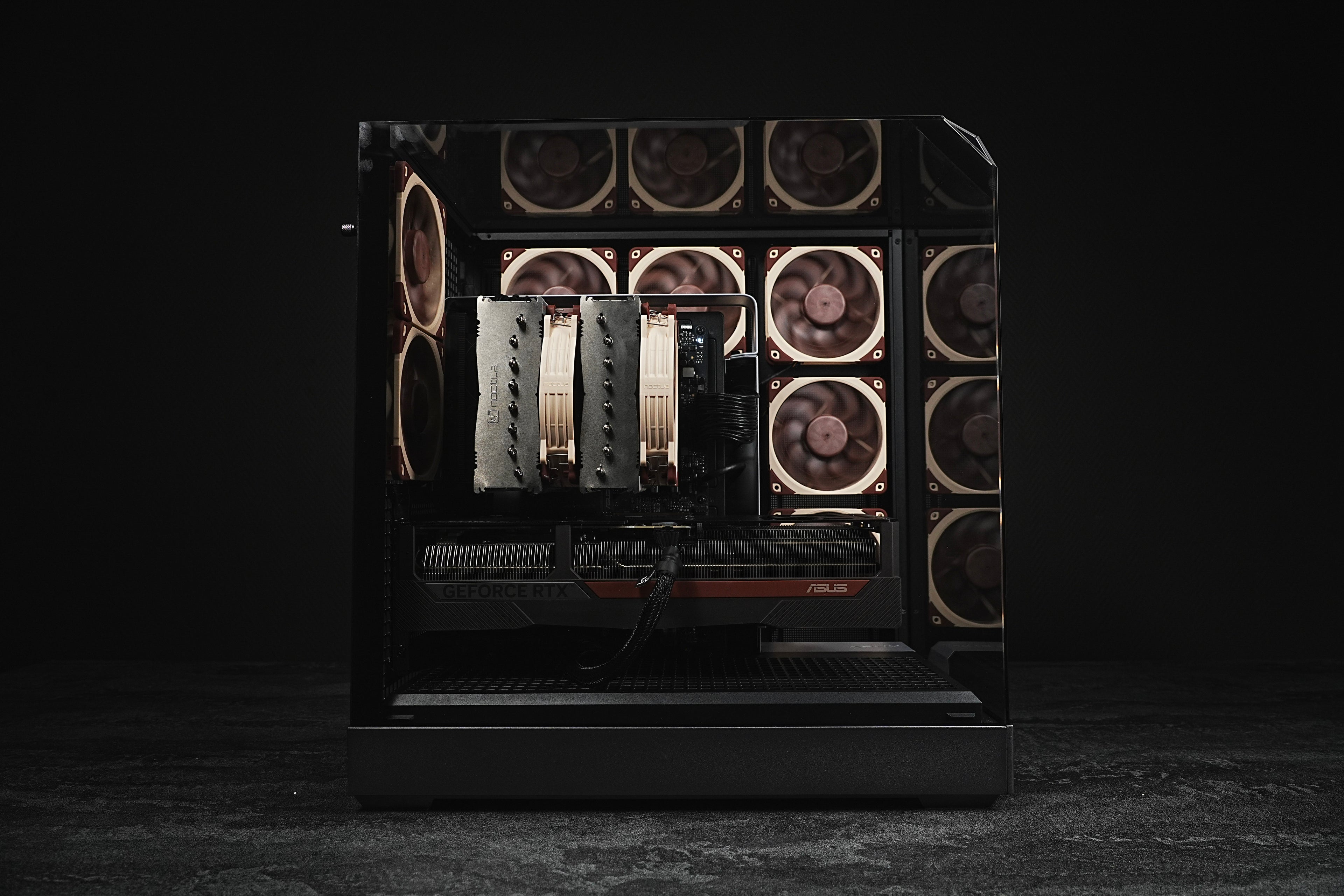 Noctua Edition Gaming PC | RTX 5080 Noctua | Ryzen 9 9950X3D