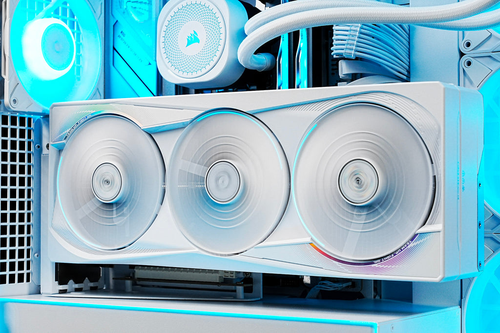 White High-End Gaming PC — PixelBuilds Edition