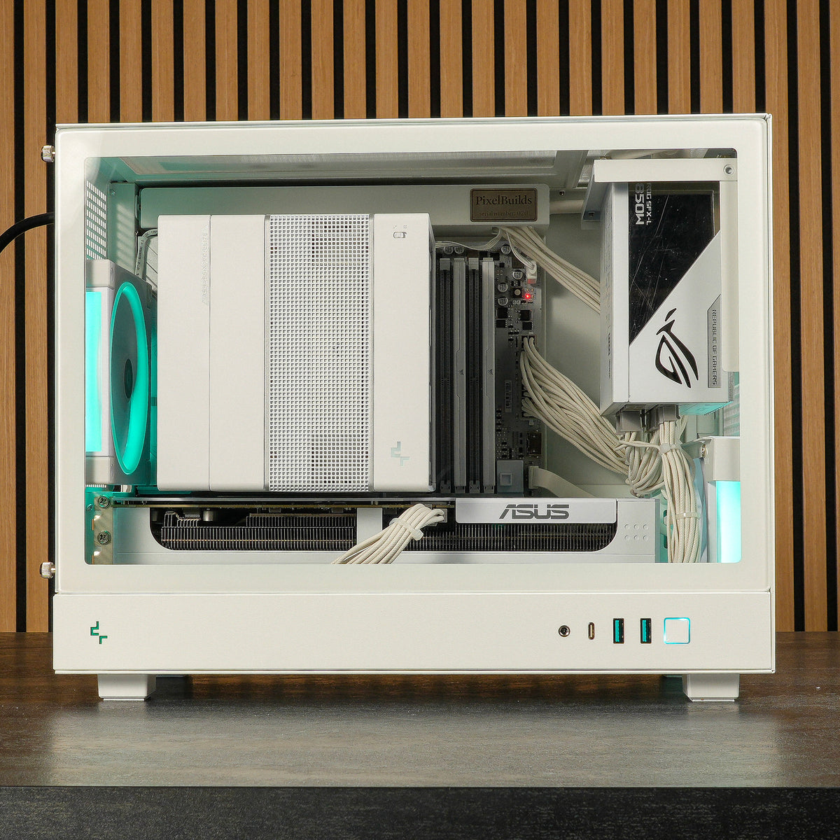 Compact White Gaming PC | RTX 5070 | Ryzen 7 9800X3D