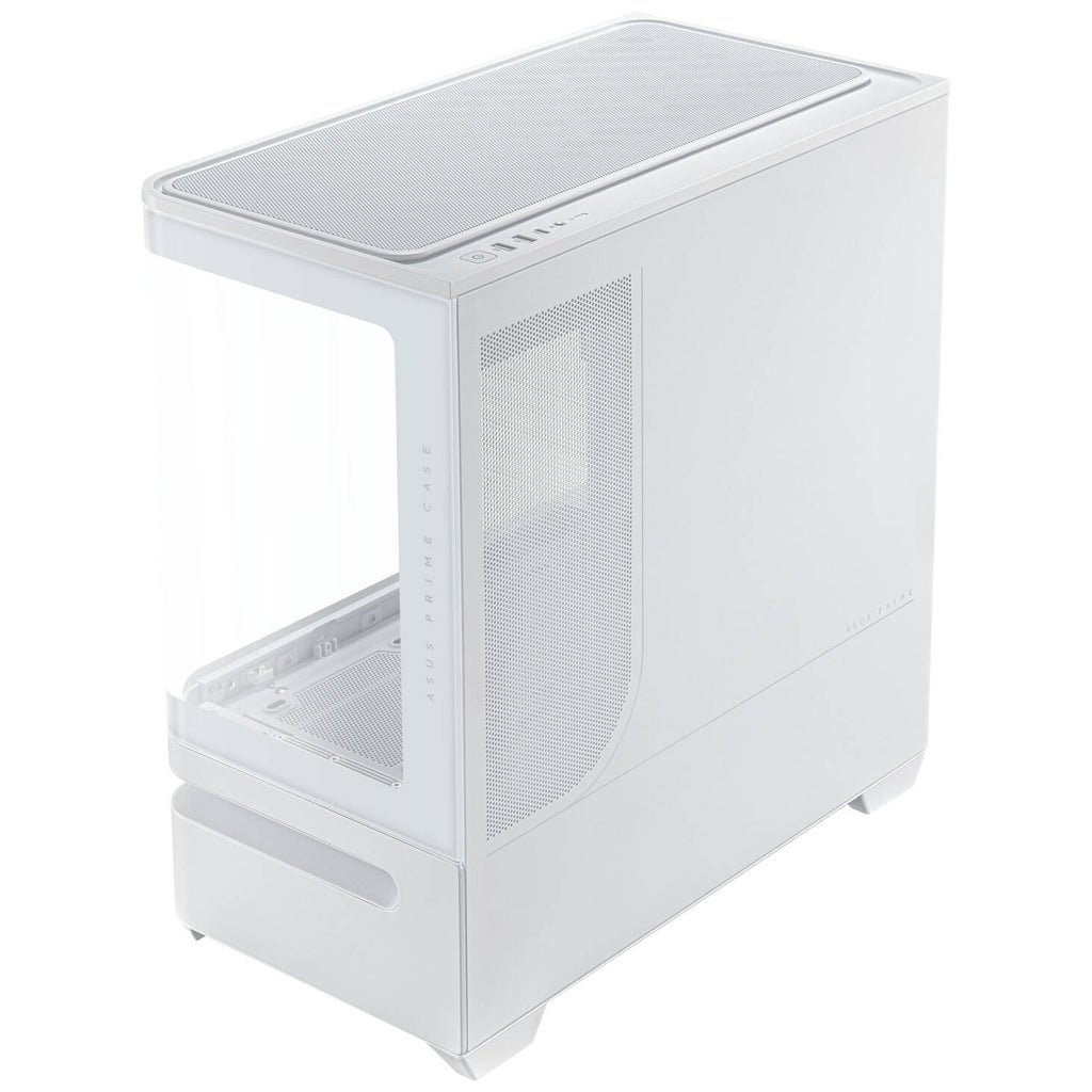 White Edition Gaming PC | ASUS Prime AP202 | Ryzen X3D | RTX 50 Series