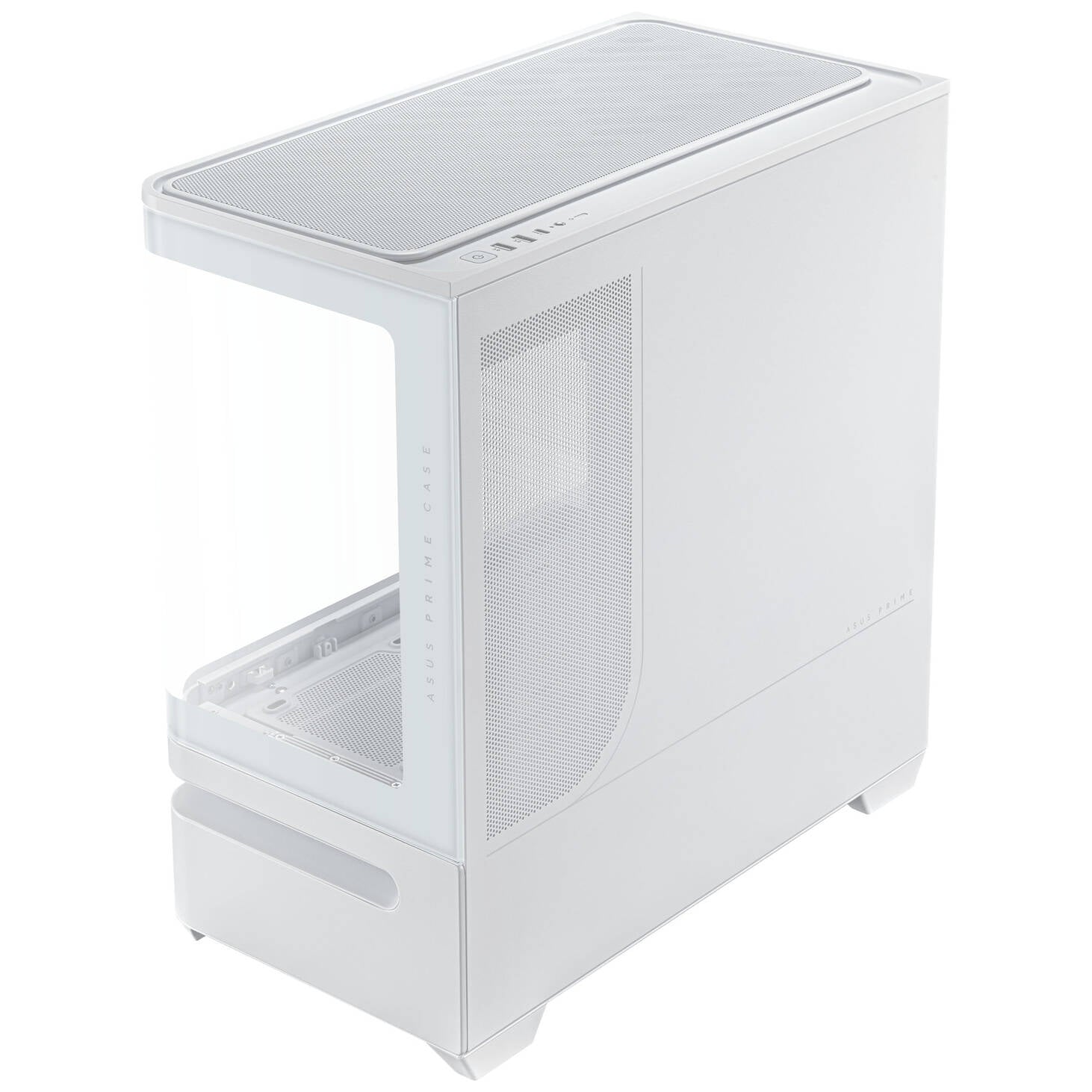 White Edition Gaming PC | ASUS Prime AP202 | Ryzen X3D | RTX 50 Series