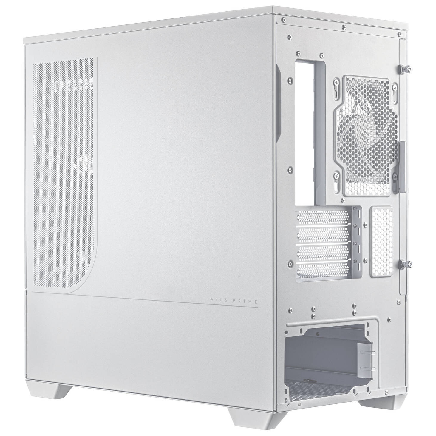 White Edition Gaming PC | ASUS Prime AP202 | Ryzen X3D | RTX 50 Series