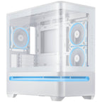 White Edition Gaming PC | ASUS Prime AP202 | Ryzen X3D | RTX 50 Series