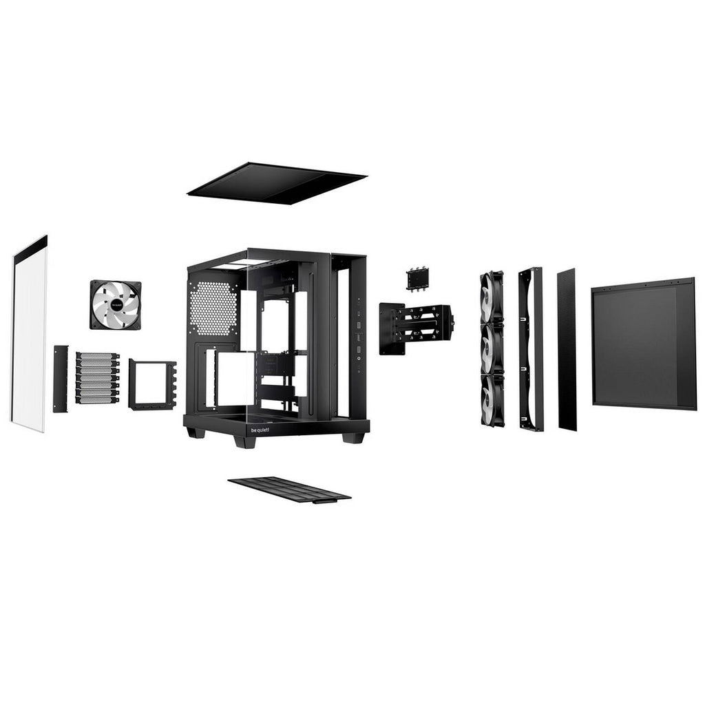 Blackout Edition Gaming PC | be quiet! Light Base 500 LX | Ryzen X3D | RTX 50 Series