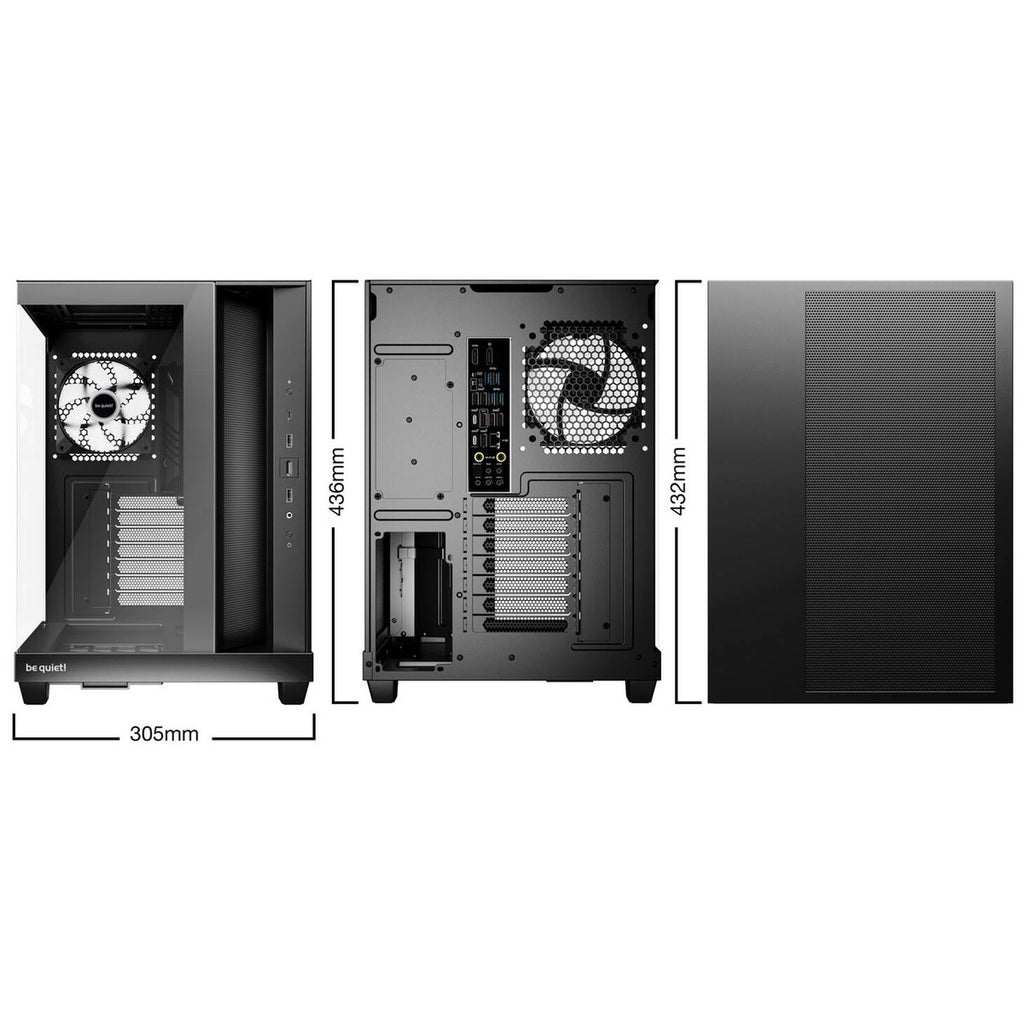 Blackout Edition Gaming PC | be quiet! Light Base 500 LX | Ryzen X3D | RTX 50 Series