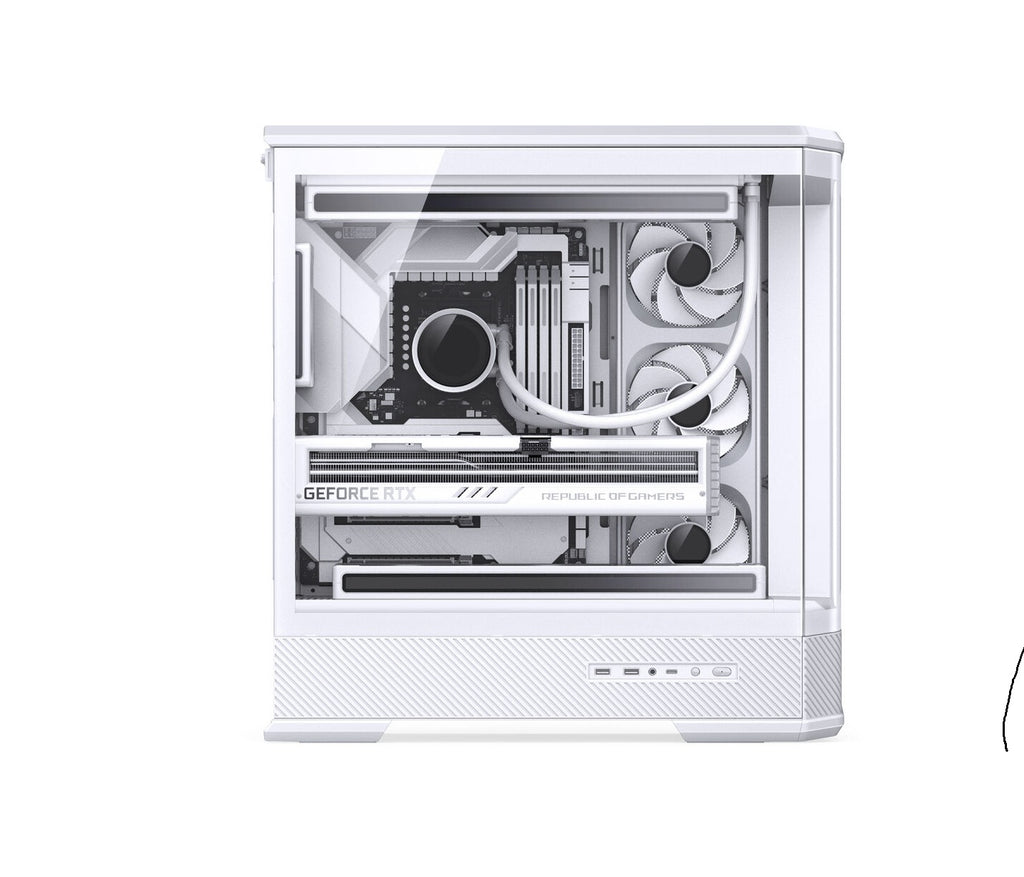 Jonsbo D400 Gaming PC / Nvidia RTX 5060 + Ryzen 7 7800X3D
